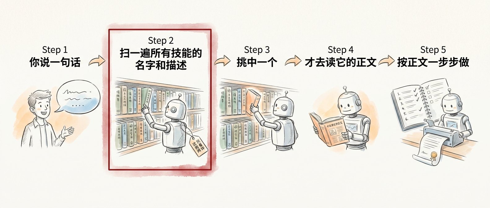 一个技能被想起来的全过程
