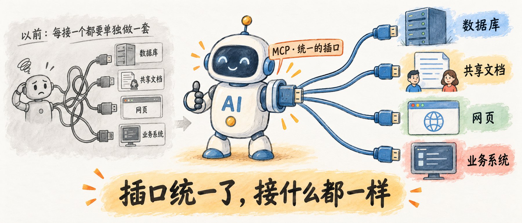 连接器是给智能体装手脚的标准插口